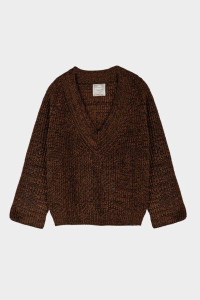 Sweater Peonia chocolate